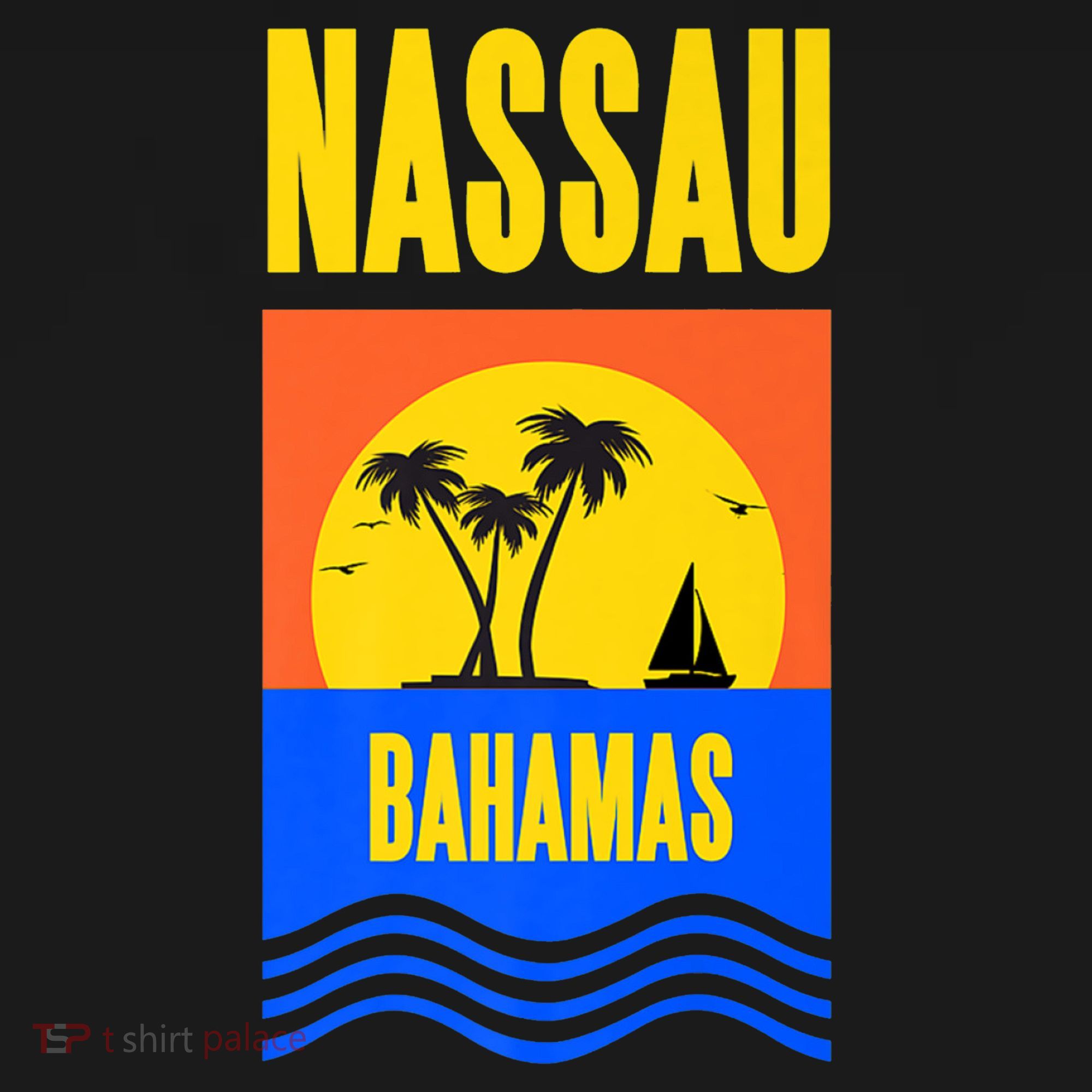 Nassau Bahamas Vacation Souvenir Sailing Women's Tank Top