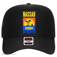 Nassau Bahamas Vacation Souvenir Sailing Hat thumb 0