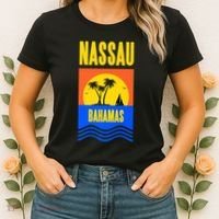 Nassau Bahamas Vacation Souvenir Sailing Women's T-Shirt thumb 2