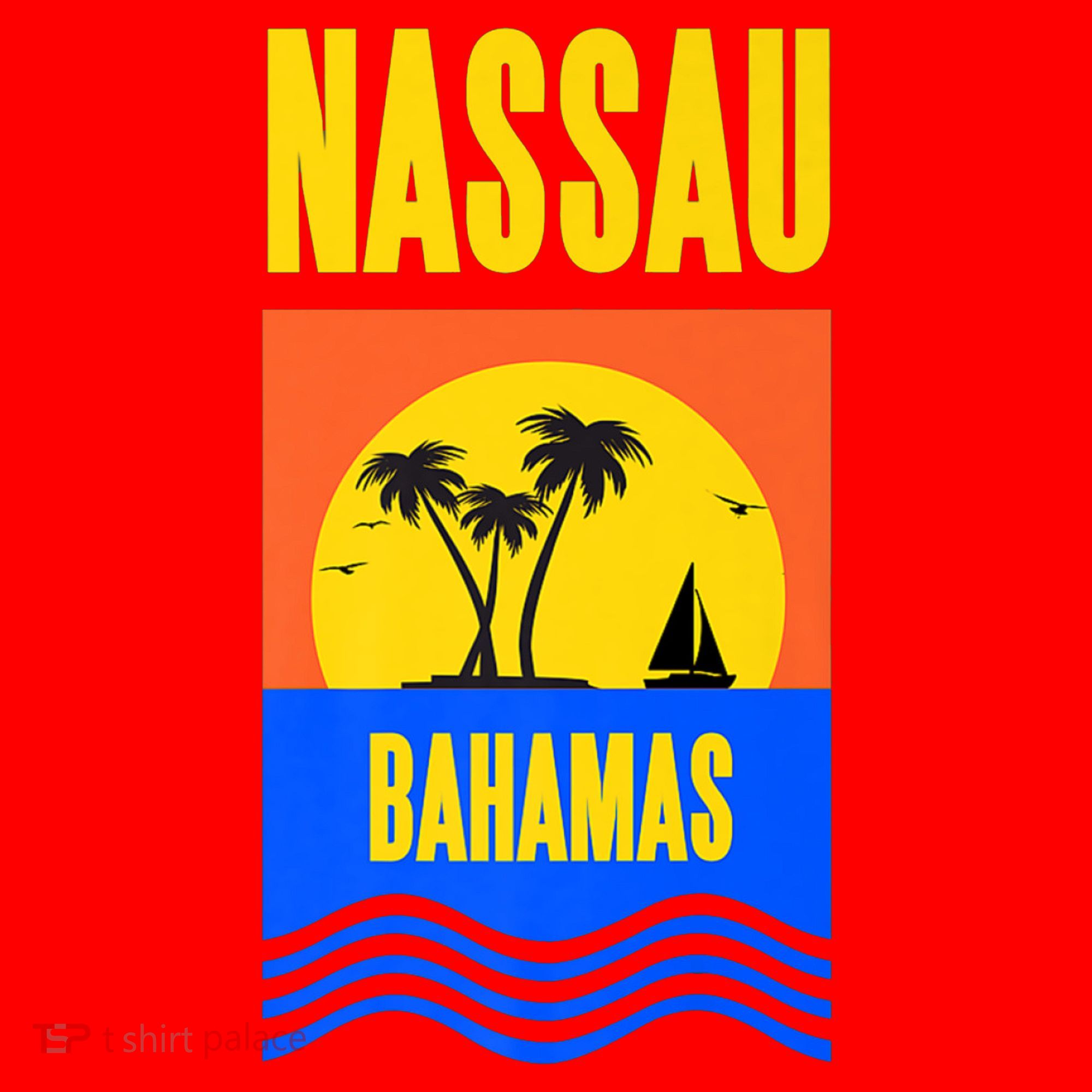 Nassau Bahamas Vacation Souvenir Sailing Santa Hat