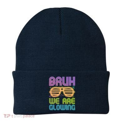 Neon Bruh We Are Glowing Beanie