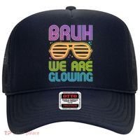 Neon Bruh We Are Glowing Hat thumb 0