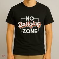 No Bullying Zone Stop Bullying And Anti Bullying Kindness T-Shirt thumb 3