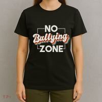 No Bullying Zone Stop Bullying And Anti Bullying Kindness T-Shirt thumb 4