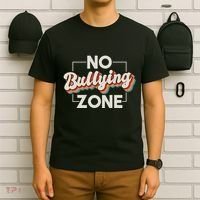 No Bullying Zone Stop Bullying And Anti Bullying Kindness T-Shirt thumb 6