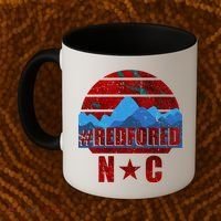 NC Red For Ed North Carolina Mountains Coffee Mug thumb 2