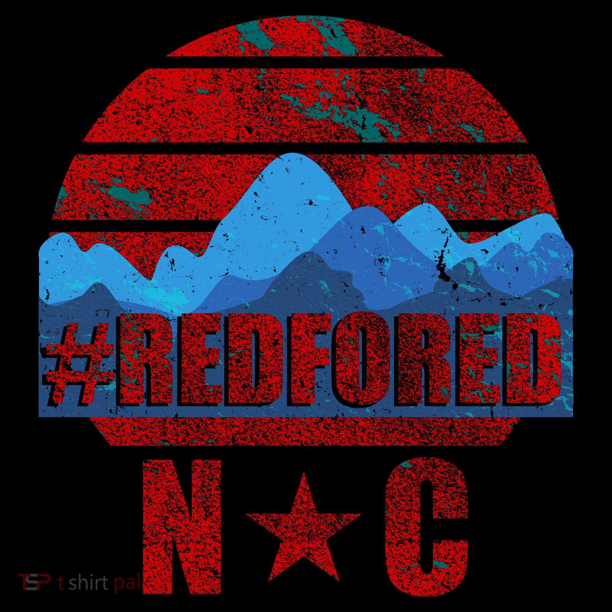 NC Red For Ed North Carolina Mountains Coffee Mug