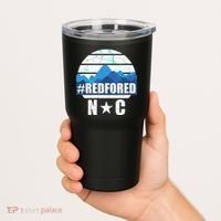 NC Red For Ed North Carolina Mountains Tumbler thumb 2