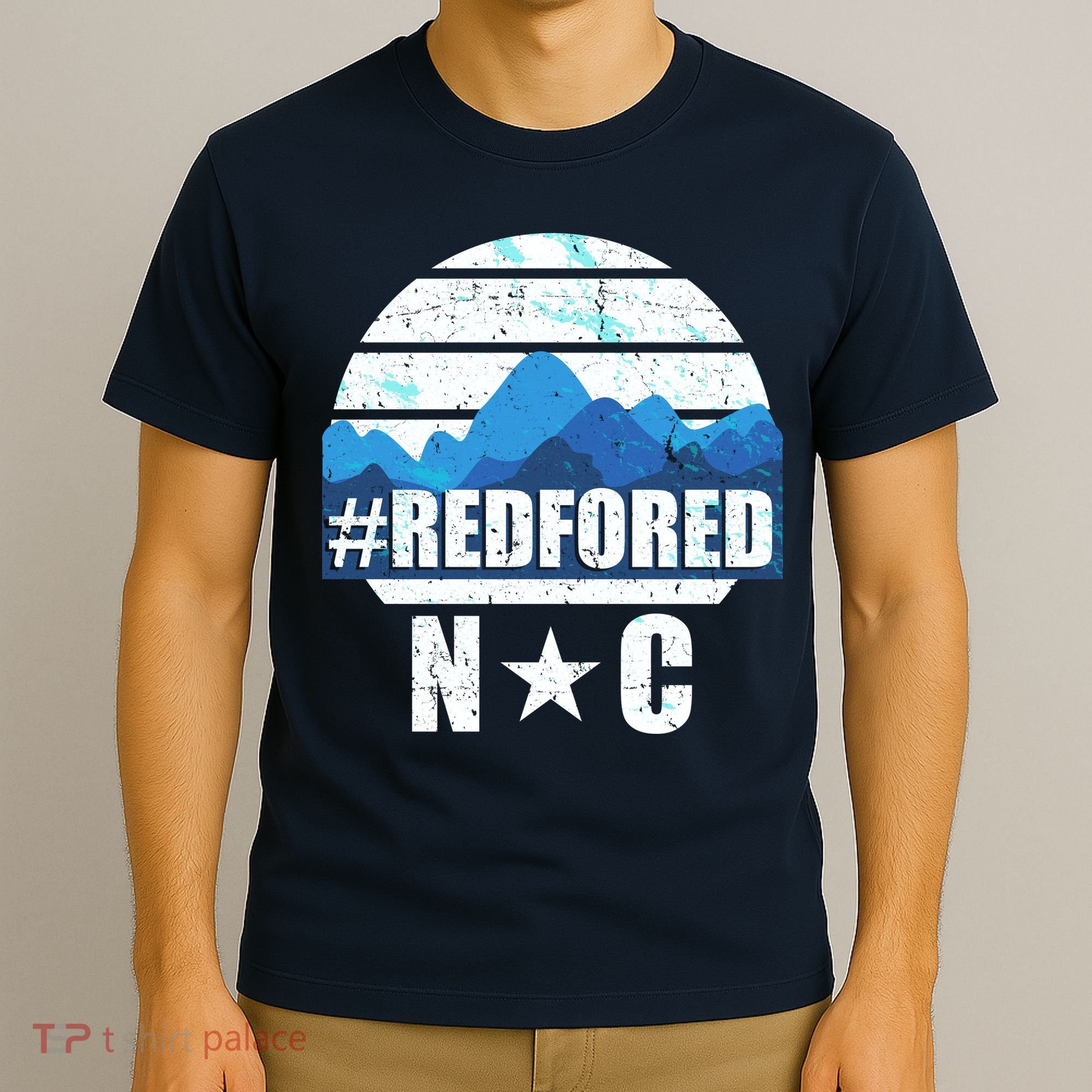 NC Red For Ed North Carolina Mountains T-Shirt