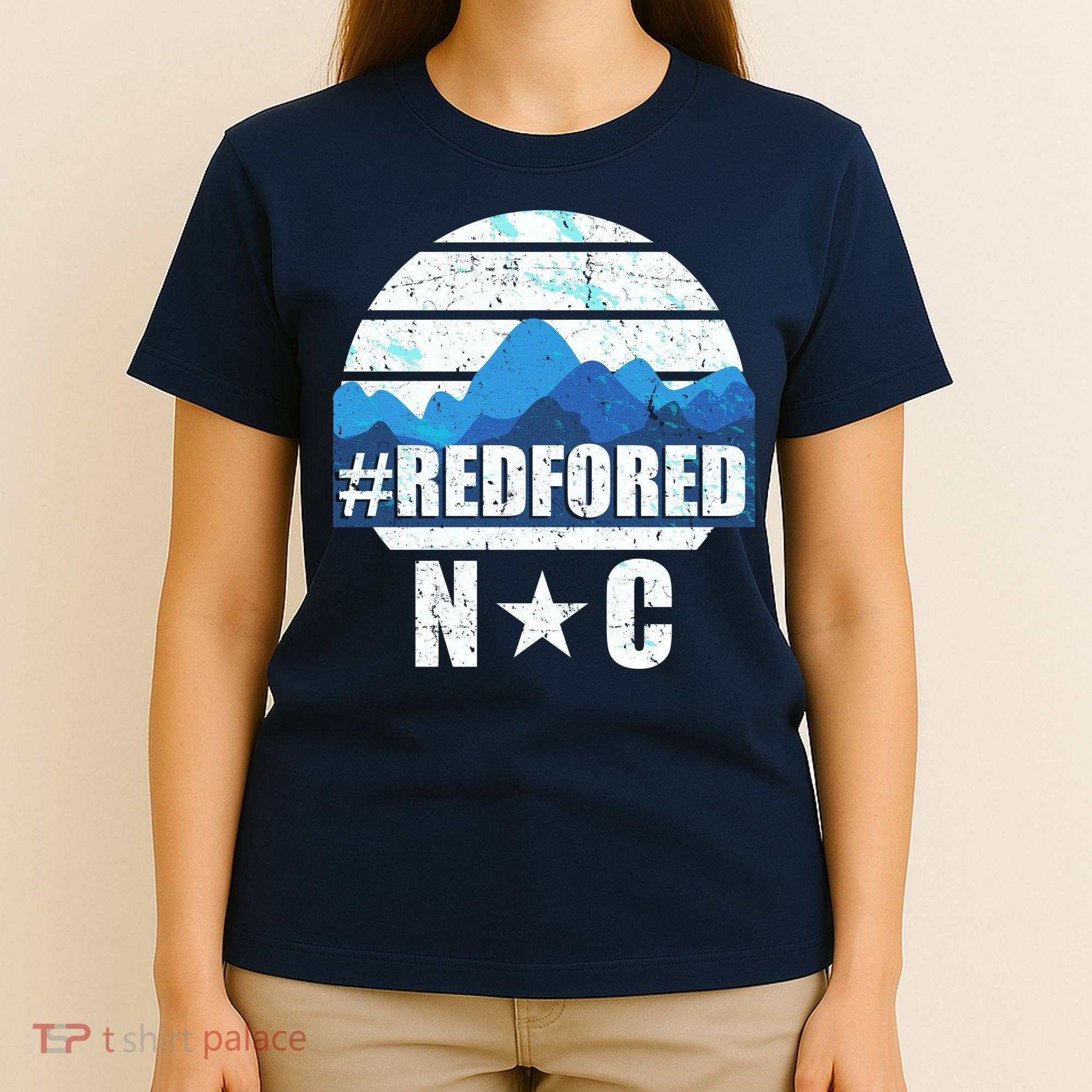 NC Red For Ed North Carolina Mountains T-Shirt