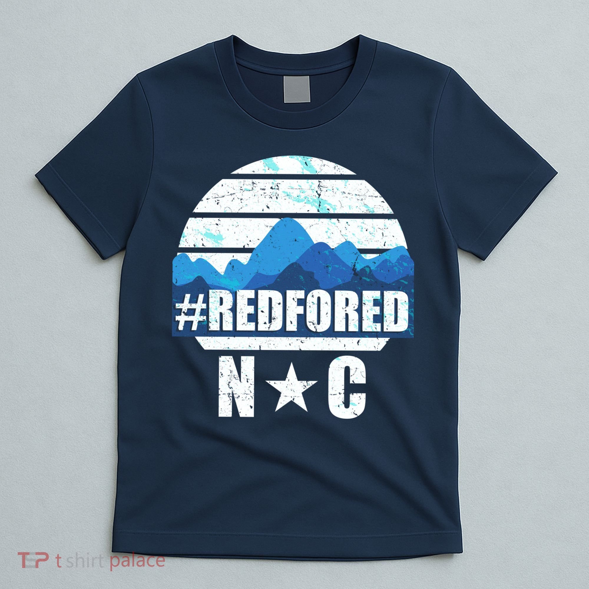 NC Red For Ed North Carolina Mountains T-Shirt