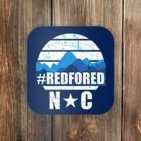NC Red For Ed North Carolina Mountains Coaster thumb 0
