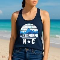 NC Red For Ed North Carolina Mountains Women's Tank Top thumb 2