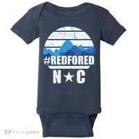NC Red For Ed North Carolina Mountains Baby Bodysuit thumb 0