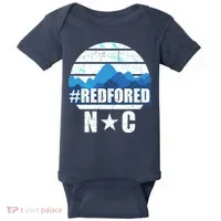 NC Red For Ed North Carolina Mountains Baby Bodysuit thumb 0