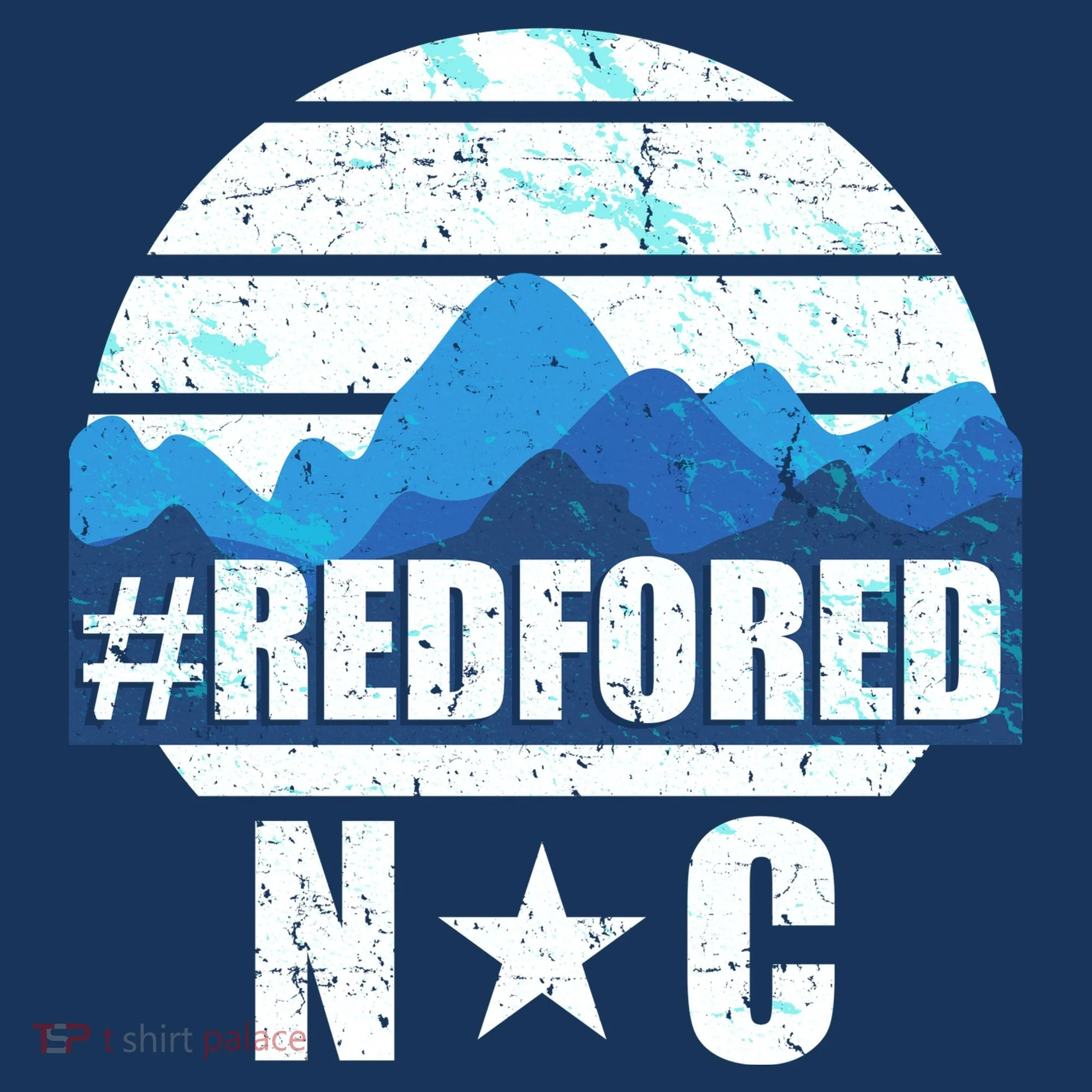 NC Red For Ed North Carolina Mountains Baby Bodysuit