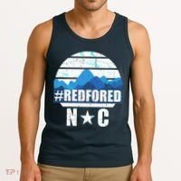 NC Red For Ed North Carolina Mountains Tank Top thumb 3