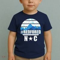 NC Red For Ed North Carolina Mountains Toddler T-Shirt thumb 2