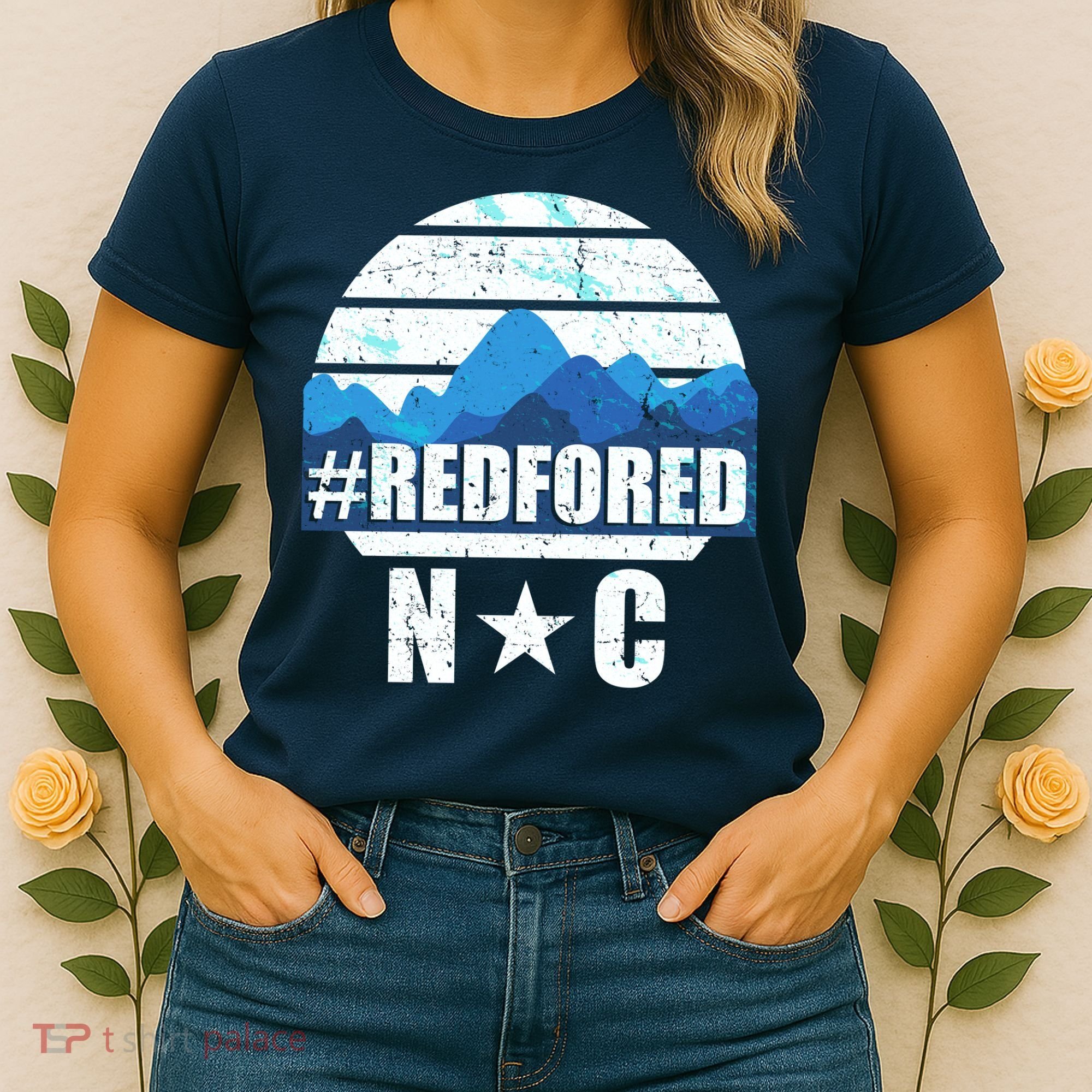 NC Red For Ed North Carolina Mountains Women's T-Shirt