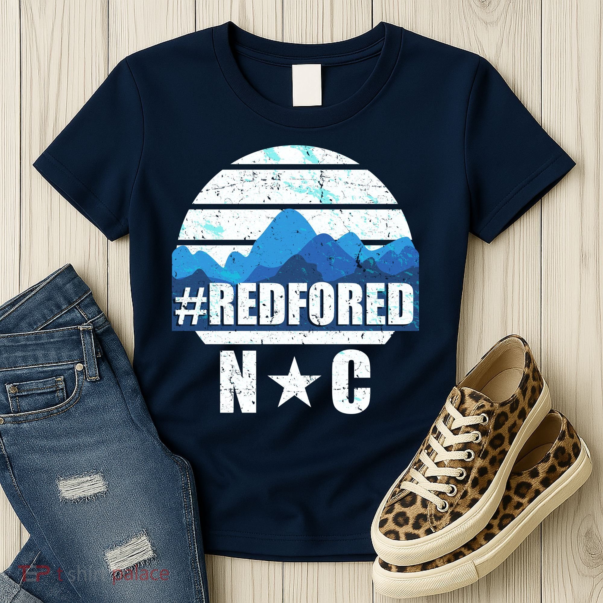 NC Red For Ed North Carolina Mountains Women's T-Shirt