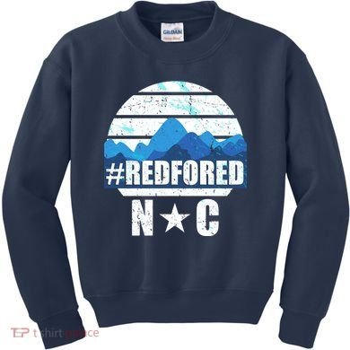 NC Red For Ed North Carolina Mountains Kids Sweatshirt