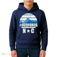 NC Red For Ed North Carolina Mountains Kids Hoodie thumb 4