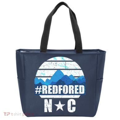 NC Red For Ed North Carolina Mountains Tote Bag
