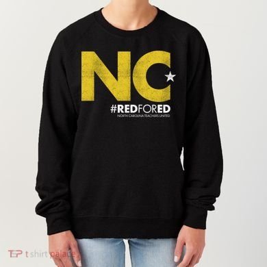 NC Star Red For Ed North Carolina Women's Sweatshirt