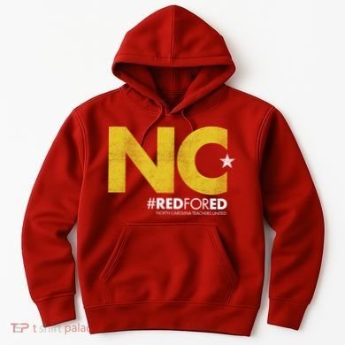 NC Star Red For Ed North Carolina Hoodie