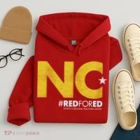 NC Star Red For Ed North Carolina Hoodie thumb 4