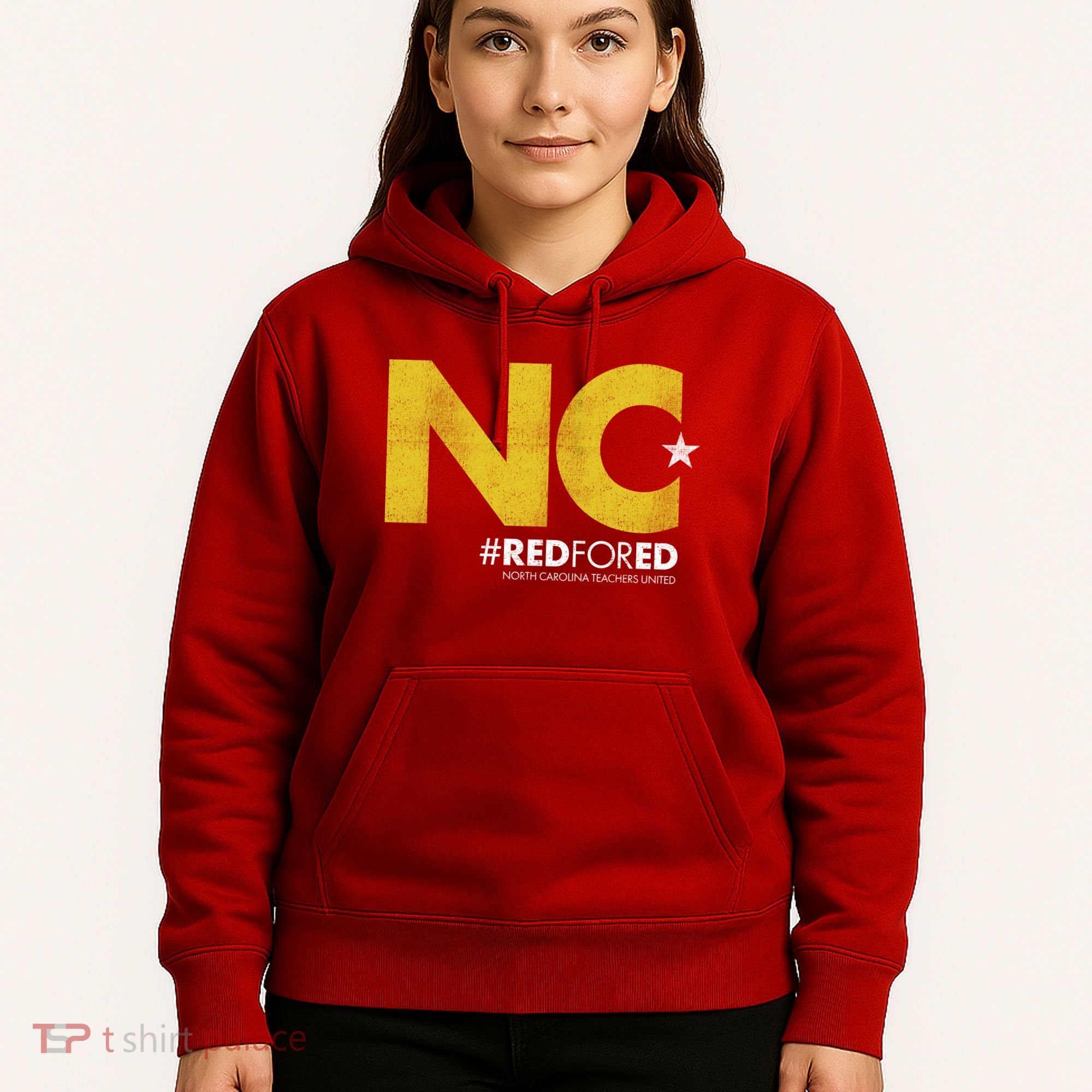 NC Star Red For Ed North Carolina Hoodie