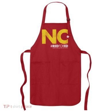 NC Star Red For Ed North Carolina Apron