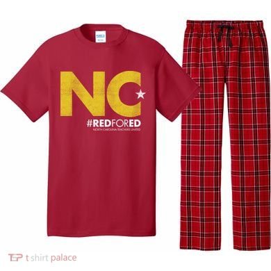 NC Star Red For Ed North Carolina Pajama Set