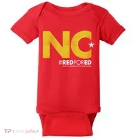 NC Star Red For Ed North Carolina Baby Bodysuit thumb 0