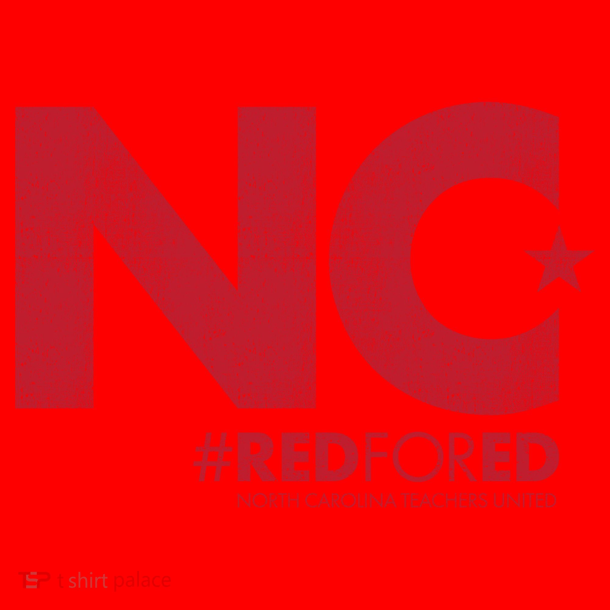 NC Star Red For Ed North Carolina Santa Hat