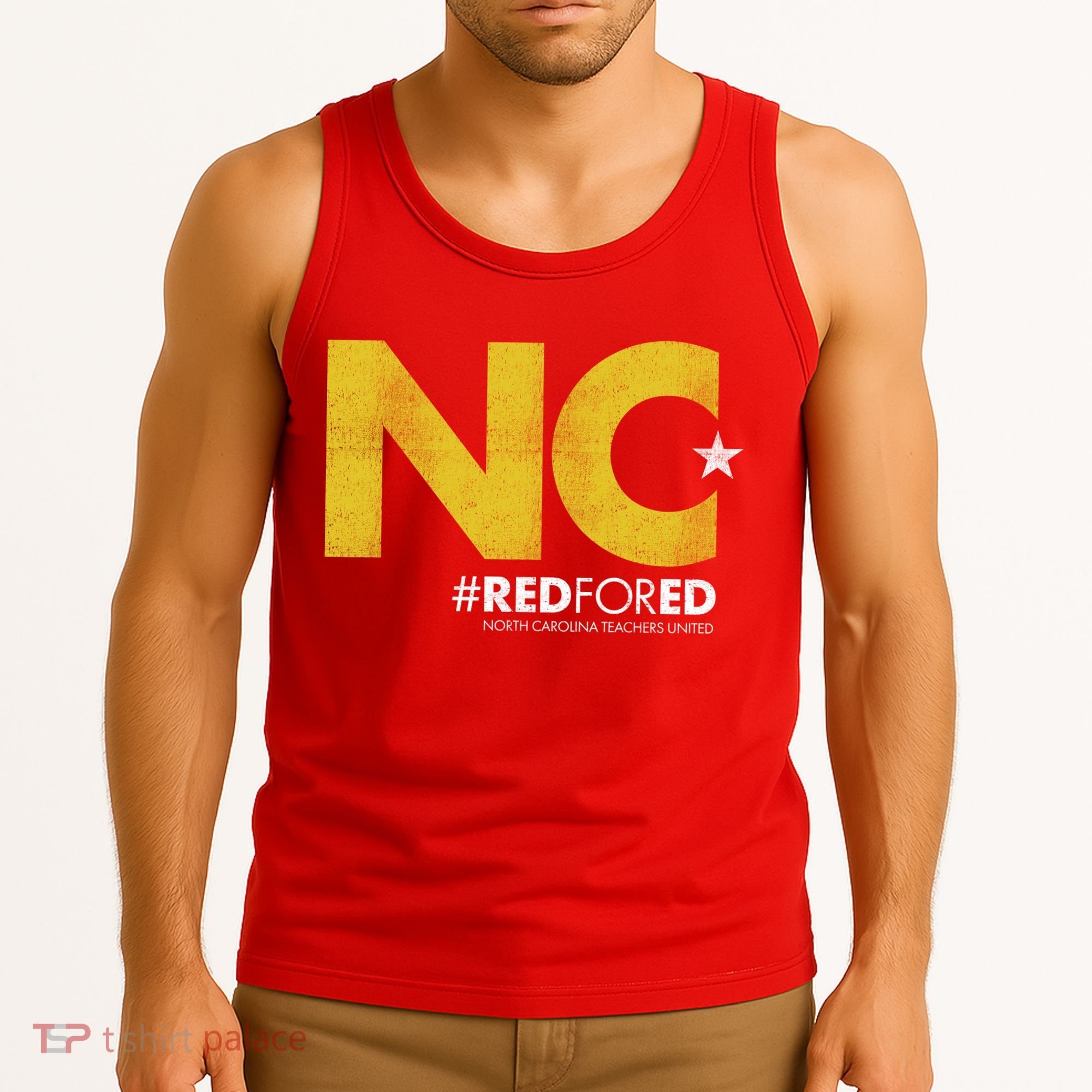NC Star Red For Ed North Carolina Tank Top