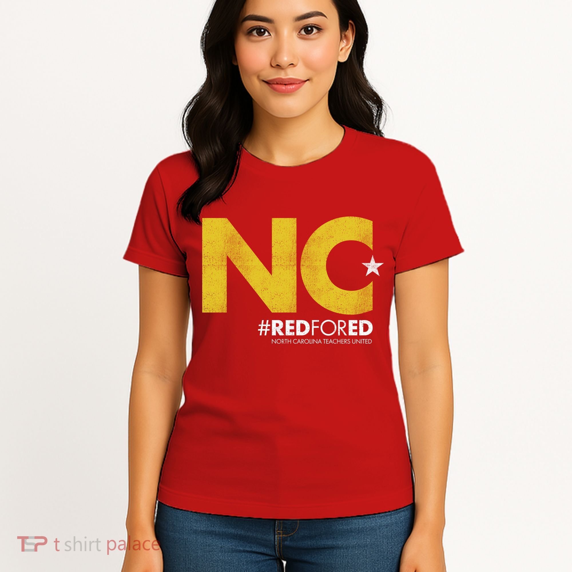 NC Star Red For Ed North Carolina Women's T-Shirt