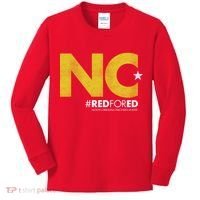 NC Star Red For Ed North Carolina Kids Long Sleeve Shirt thumb 0