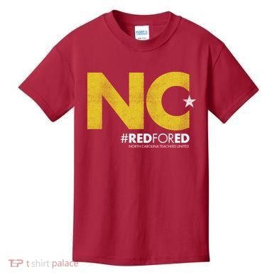 NC Star Red For Ed North Carolina Kids T-Shirt