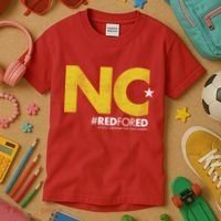 NC Star Red For Ed North Carolina Kids T-Shirt thumb 3