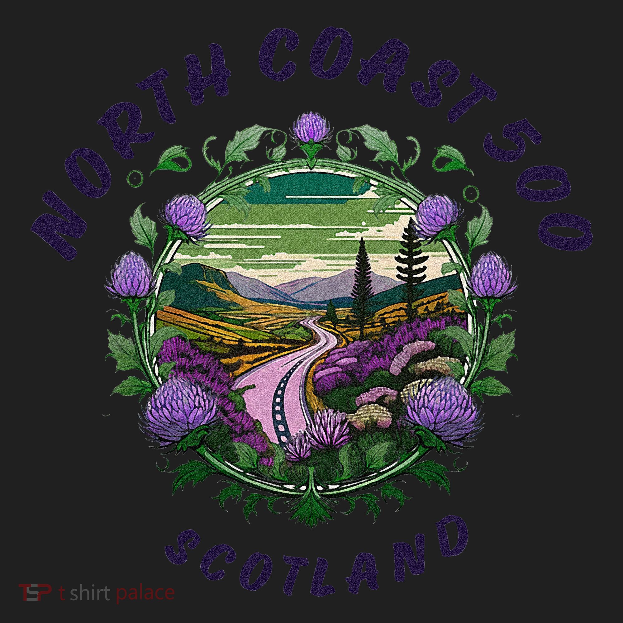 North Coast 500 Scotland Driving Inspired Scottish Nc500 Beanie
