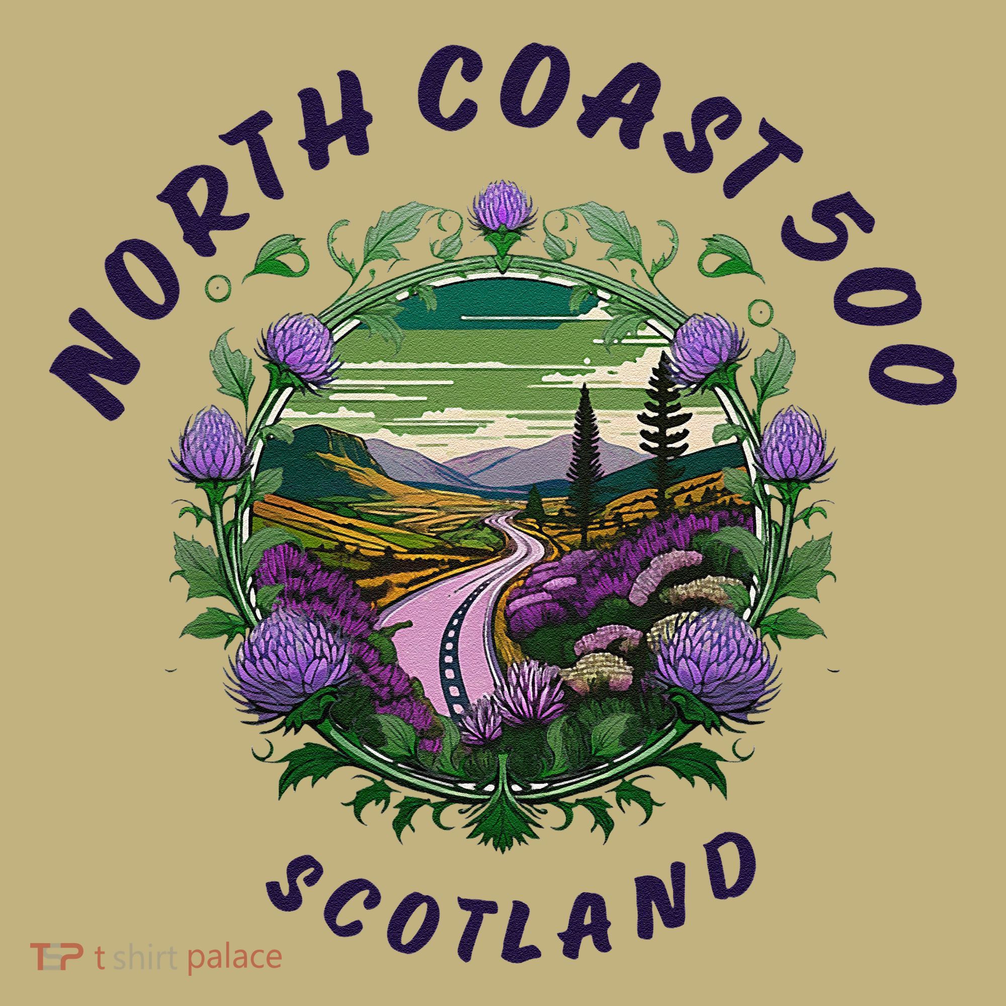 North Coast 500 Scotland Driving Inspired Scottish Nc500 Mousepad