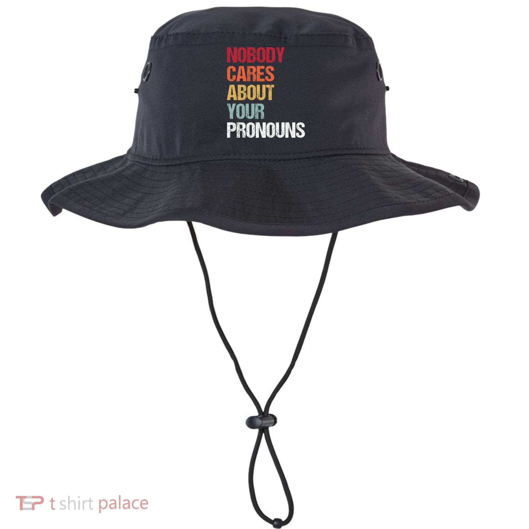 Nobody Cares About Your Pronouns Bucket Hat