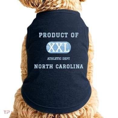 North Carolina Athletic Dept Doggie Tank