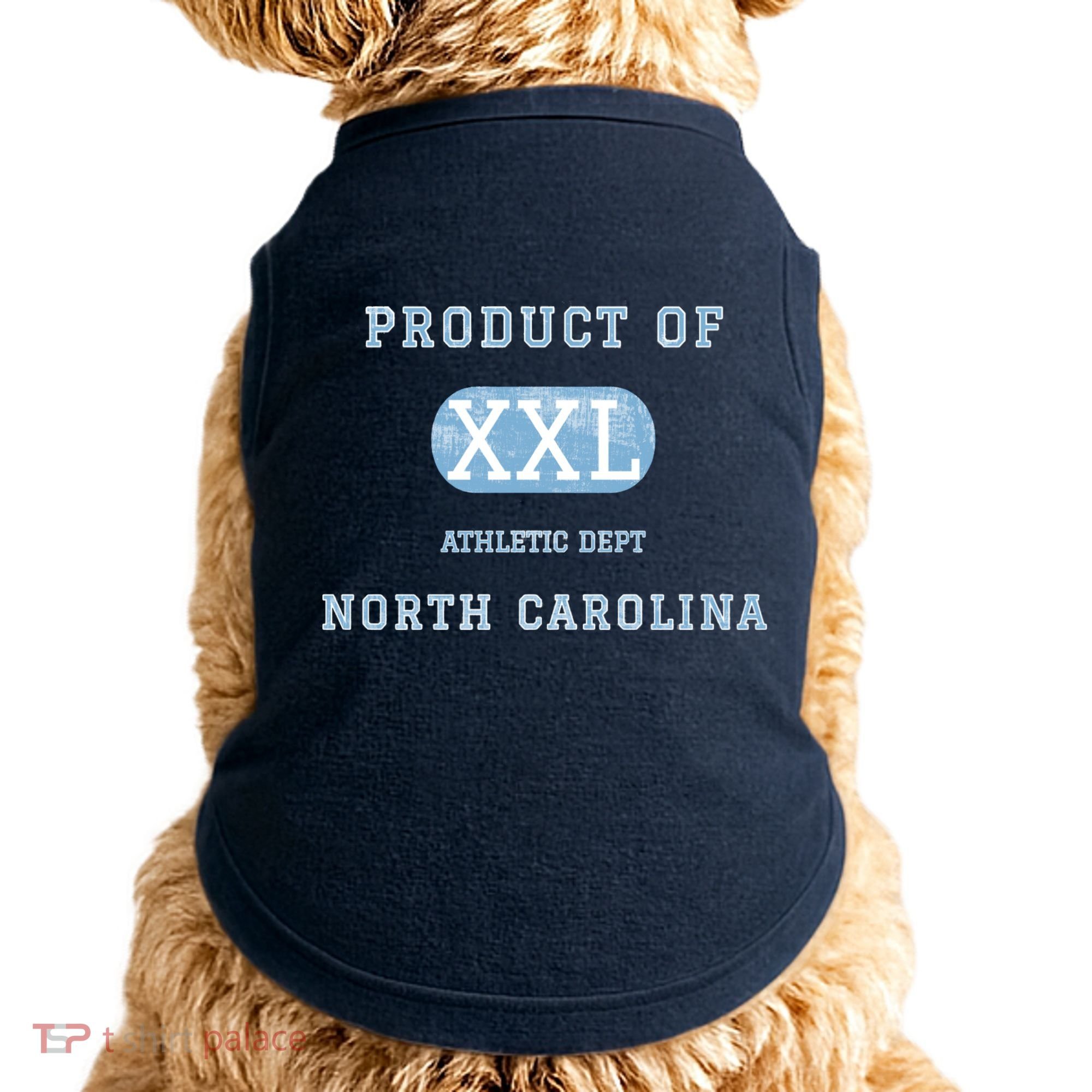 North Carolina Athletic Dept Doggie Tank