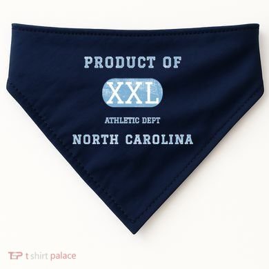 North Carolina Athletic Dept USA-Made Doggie Bandana