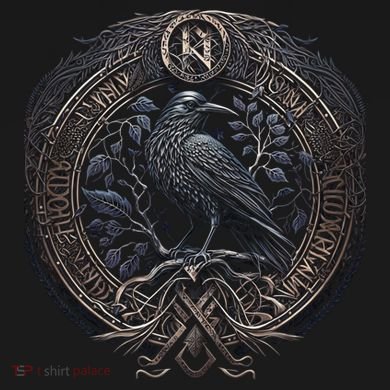 Norse Culture And Norsemen OdinS Raven Northman Valhalla Norse Mythology Kids T-Shirt