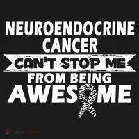 Neuroendocrine Cancer Awareness With Zebra Ribbon Toddler Hoodie thumb 2