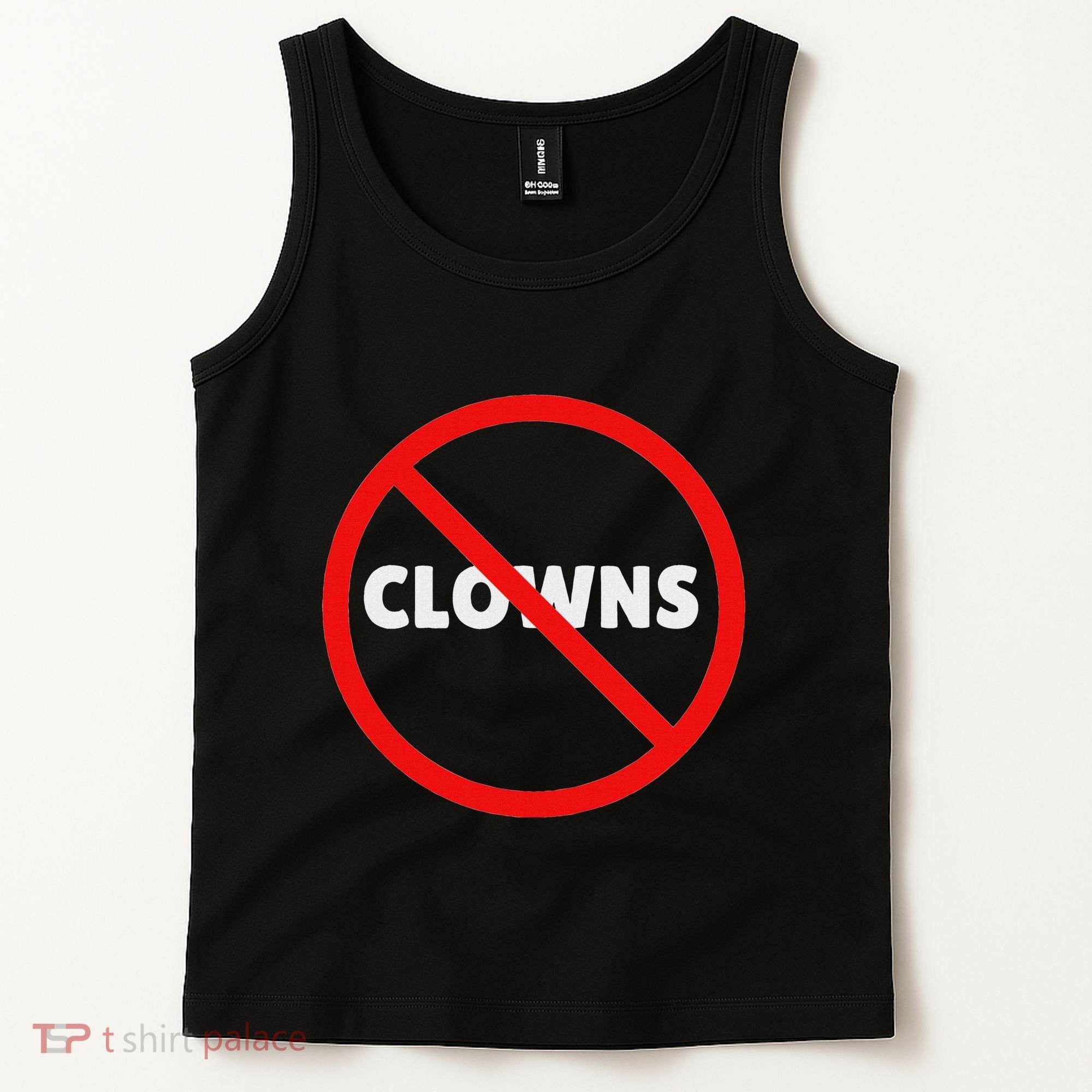 No Clowns Allowed Tank Top
