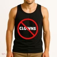 No Clowns Allowed Tank Top thumb 3
